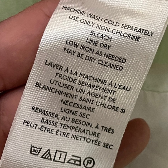 Anthropologie Maeve Cropped Button Down size XSP - Picture 6 of 7